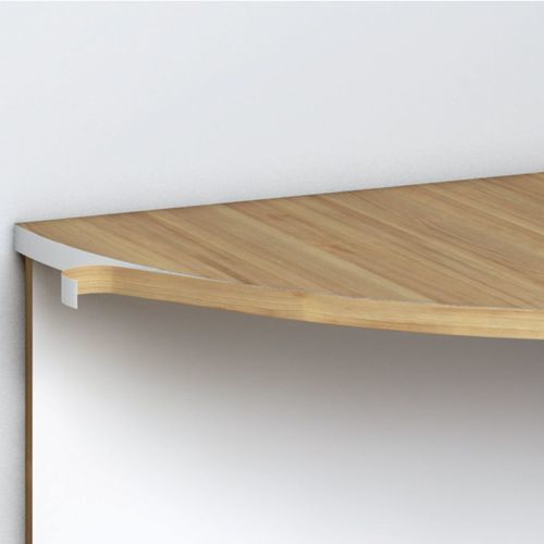 Profilo di finitura in resina - DÖLLKEN Profiles GmbH - per mobile / a doghe / bianco