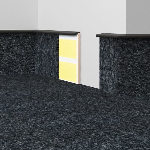 Battiscopa bianco - TS 100 LIFE - DÖLLKEN Profiles GmbH - grigio / in PP / in composito