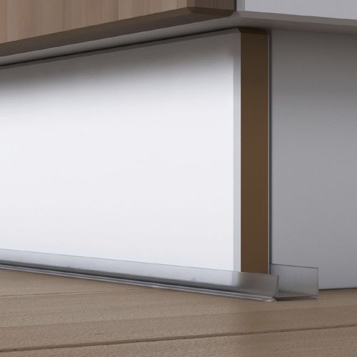 Profilo in vetro - DÖLLKEN Profiles GmbH - a U / per pavimento / per cucina