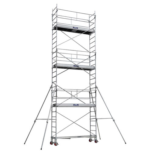 Ponteggio in legno - ROLLSTAR 254 - DUARIB - in acciaio galvanizzato / in alluminio / con rotelle