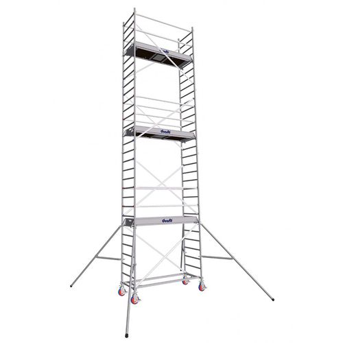 Ponteggio in legno - 254 SERIES - DUARIB - in alluminio / di grande altezza / con rotelle