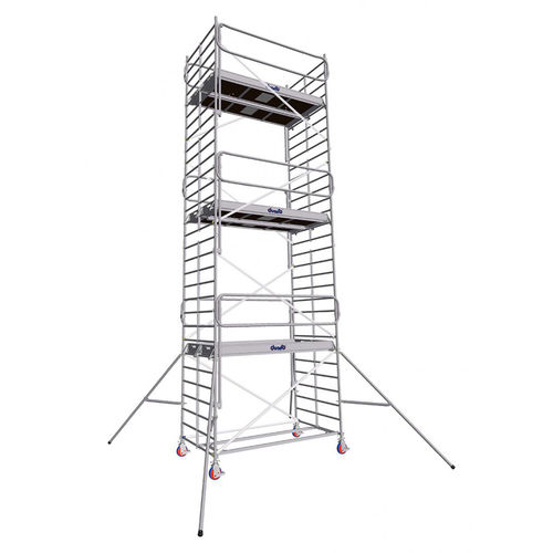 Ponteggio in legno - 254 SERIES - DUARIB - in alluminio / con rotelle