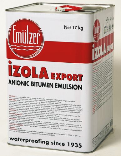 Guaina liquida impermeabilizzante per fondazione - İZOLA EXPORT 1030 - EMULZER
