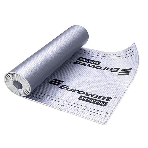 Barriera al vapore in alluminio - EUROVENT® AKTIV PRO - EUROVENT - EUROSYSTEM POLSKA - riflettente / fibrata