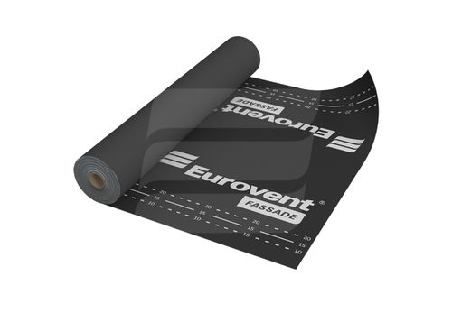 Membrana impermeabilizzante per isolamento a cappotto - EUROVENT® FASSADE - EUROVENT - EUROSYSTEM POLSKA - per facciate / per muro / in rotoli