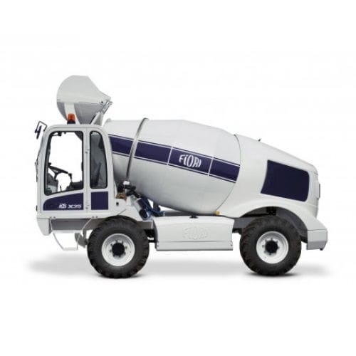 Autobetoniera diesel - DB X35 - FIORI SPA - per cantiere / di carico / Tier 3