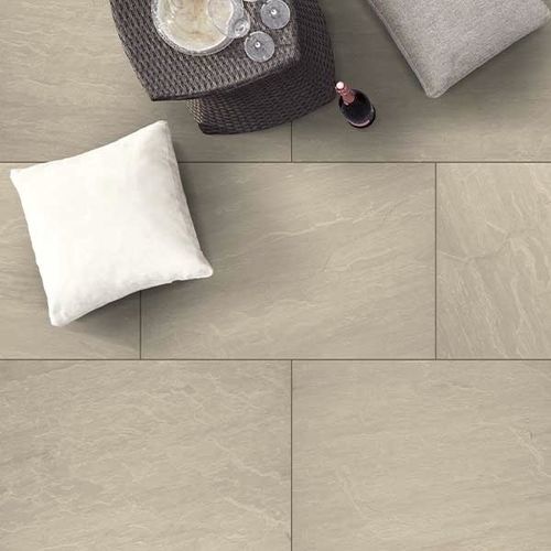 Lastricato in pietra sinterizzata - TEMPIO KANDLA BEIGE - GRANULATI ZANDOBBIO SPA - da esterno / per terrazza / da giardino