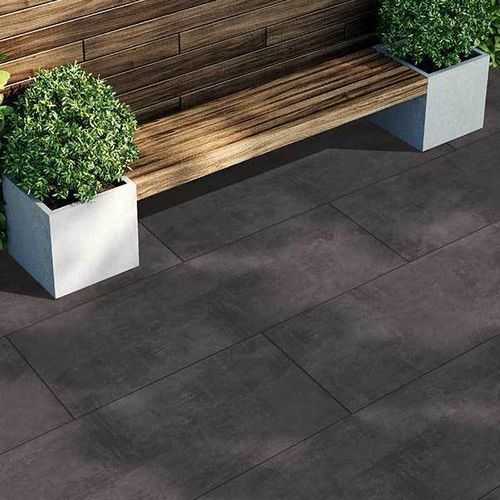 Pavé in pietra ricostituita - URBAN PRO ANTRAZYT - GRANULATI ZANDOBBIO SPA - da esterno / antracite