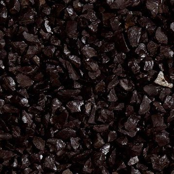 Ghiaia in marmo - NERO EBANO - GRANULATI ZANDOBBIO SPA - per esterni / per giardino / frantumata