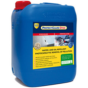 Intonaco di impregnazione a freddo - PROTECTGUARD® DTOX  - GUARD INDUSTRIE - da esterno / per calcestruzzo / per facciata