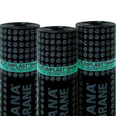 Membrana impermeabilizzante per strada - SCUTUMPLAST BIARMATO - ITALIANA MEMBRANE SPA  - per costruzione di ponti / in rotoli / bituminosa