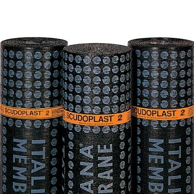 Membrana impermeabilizzante di protezione - SCUDOPLAST 2 - ITALIANA MEMBRANE SPA  - isolante / per solaio / in rotoli