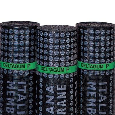Membrana impermeabilizzante per costruzione di ponti - DELTAGUM P - ITALIANA MEMBRANE SPA  - in rotoli / bituminosa / in polipropilene