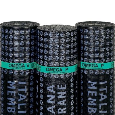 Membrana impermeabilizzante per tetti - OMEGA V - ITALIANA MEMBRANE SPA  - in rotoli / bituminosa / in polipropilene