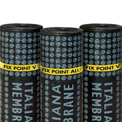 Barriera al vapore bituminosa - FIX POINT ALU - ITALIANA MEMBRANE SPA  - fibrata