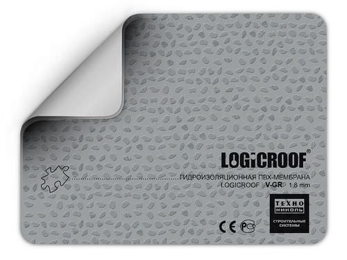 Membrana impermeabilizzante per tetti - LOGICROOF V-GR - ITALIANA MEMBRANE SPA  - in rotoli / sintetica / in PVC-P