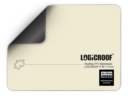 Membrana impermeabilizzante per tetti - LOGICROOF P-RP - ITALIANA MEMBRANE SPA  - in rotoli / sintetica / in poliolefina