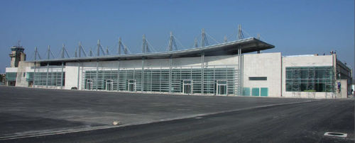Pensilina da ingresso - AÉROPORT DE TANGER  - Jet contractors - in alluminio / piatta / contemporanea