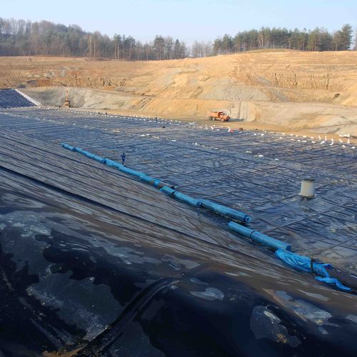 Geomembrana in polietilene ad alta densità HDPE - JUNIFOL - JUTA  - in polietilene a bassa densità PEBD / in olefina termoplastica / per galleria