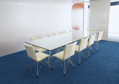 Moquette tufted - AFFINITY - MODULYSS  - sintetica / in velluto / a quadrotte