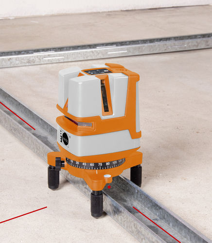 Livello laser - X-LINER 4 - NEDO  - rinforzato / orizzontale / verticale