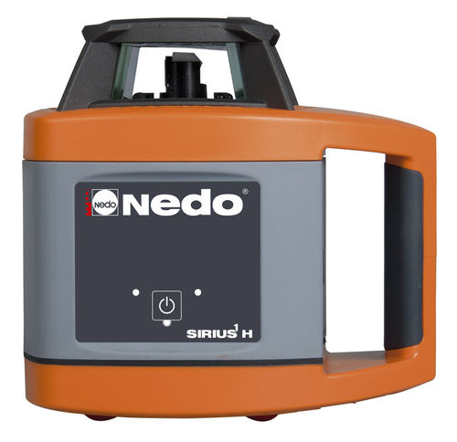 Livello rotativo - SIRIUS 1 H - NEDO  - laser / rinforzato / orizzontale
