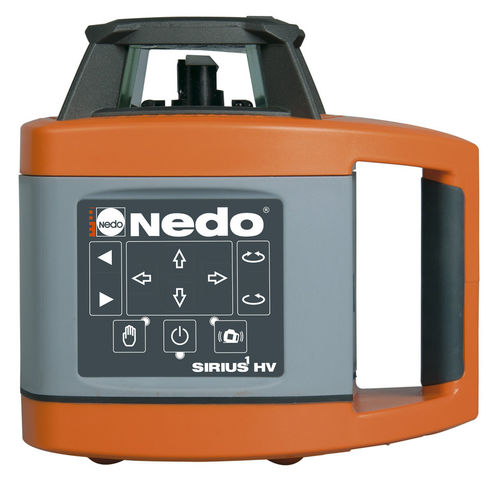 Livello rotativo - SIRIUS 1 HV - NEDO  - laser / rinforzato / orizzontale