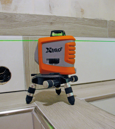 Livello laser - X-LINER 360 2 - NEDO  - orizzontale / verticale / compatto