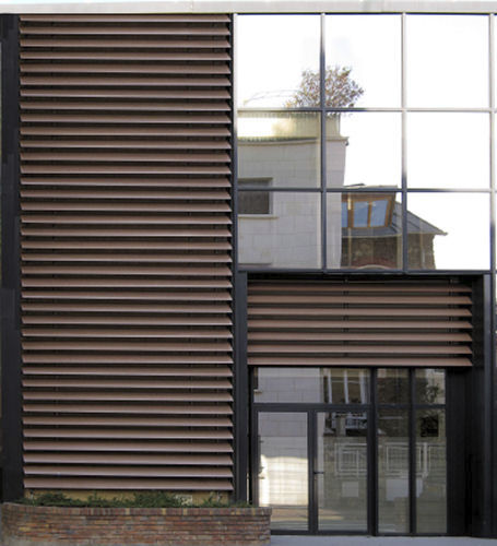 Frangisole in legno - EVERGLADE - SAB INTERNATIONAL - per facciata / verticale