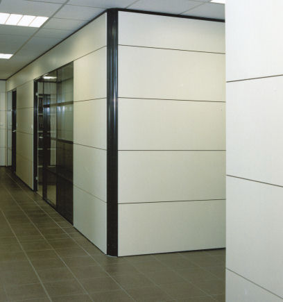 Parete amovibile - PANORAMA - SAB INTERNATIONAL - in laminato / professionale