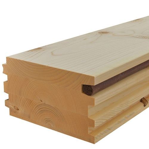 Tronco tagliafuoco - DALFEU® - SIMONIN - in legno / in legno lamellare