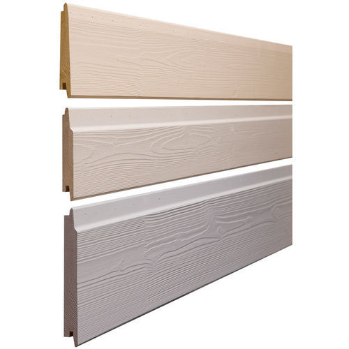 Rivestimento di facciata a doghe - FUNLAM®  - SIMONIN - in legno / a incastro / di lunga durata