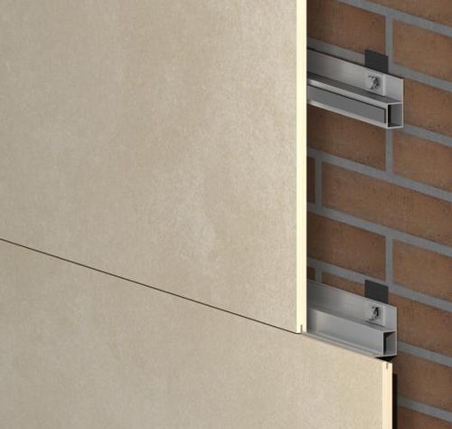Sistema di fissaggio in metallo - GR-INT - SISTEMA MASA SL - per rivestimento di facciata / per interni