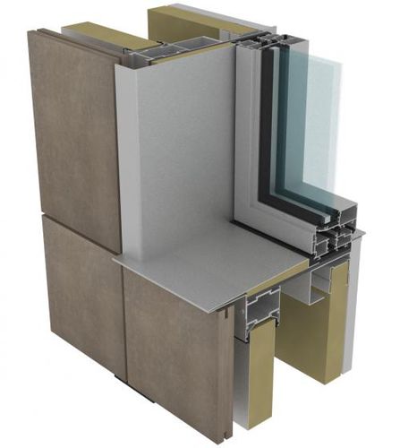 Sistema di ancoraggio in metallo - SIM - SISTEMA MASA SL - per facciata ventilata / per facciata continua / per rivestimento di facciata