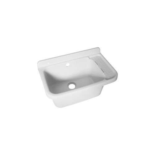 Lavabo drop-in - PL50-01 - STAMPLAST SRL - in polipropilene / singolo / rettangolare