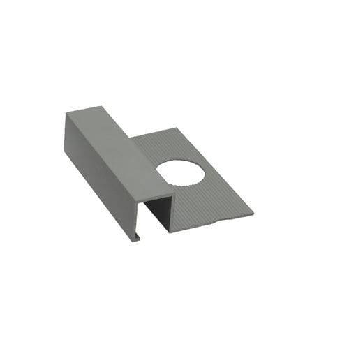 Profilo di finitura in alluminio - NOR SQUARE JOLLY - STAMPLAST SRL - per piastrelle / di colmo / dritto