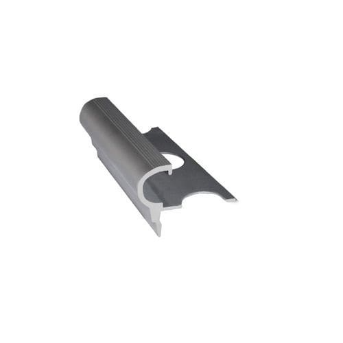 Profilo di finitura in alluminio - PRGR13-02 - STAMPLAST SRL - per gradini / angolare tondo