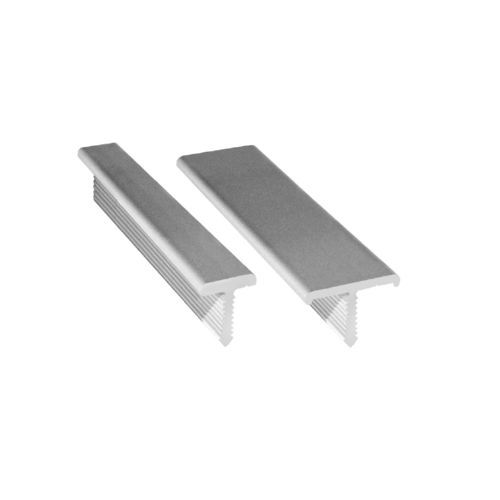 Profilo in alluminio - PRT10-01 - STAMPLAST SRL - a T / per pavimento