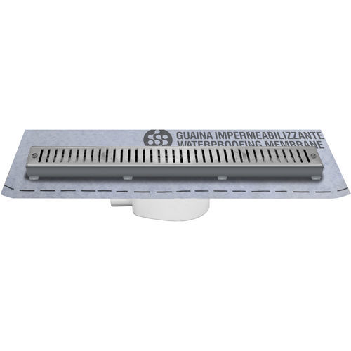 Canaletta per doccia in acciaio - CN40-01 - STAMPLAST SRL - in ABS / ad alta resistenza