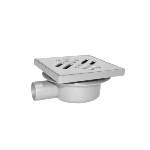Piletta in ABS - CH10TEL-02 - STAMPLAST SRL - in acciaio inossidabile / per stanza da bagno / con griglia