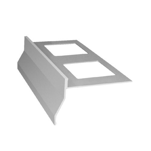 Profilo di finitura in alluminio - PRBT55-0 - STAMPLAST SRL - per angolo esterno / di colmo / dritto