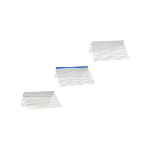 Profilo in PVC - PPLAGOC series - STAMPLAST SRL - in fibra di vetro / in rete / ad angolo