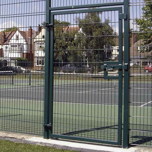 Cancello battente - Twin  - ZAUN FENCING  - in acciaio galvanizzato / a maglia saldata / verde