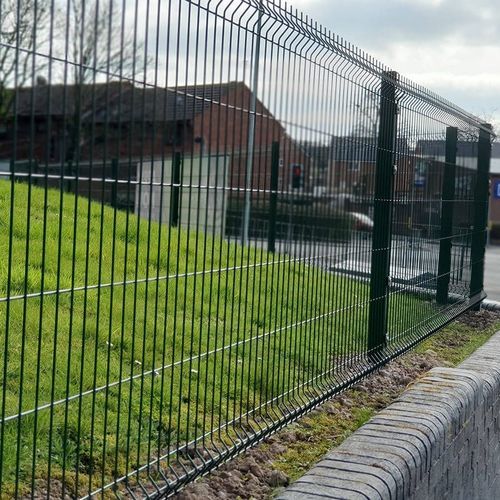 Recinzione a maglia saldata - Axiom - ZAUN FENCING  - industriale / professionale / in acciaio con rivestimento a polvere