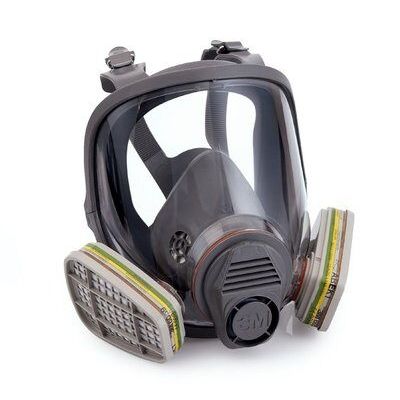 Maschera di protezione filtrante - 6000 SERIES - 3 M France - con raccordo a baionetta / a pieno facciale / leggera