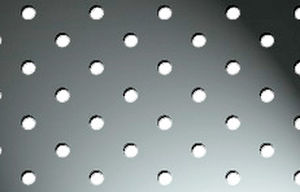 Lamiera perforata - GATTI PRECORVI France - in alluminio / per rivestimento di facciata / perforazione rotonda
