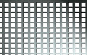 Lamiera perforata - GATTI PRECORVI France - in acciaio / per rivestimento di facciata / perforazione quadrata