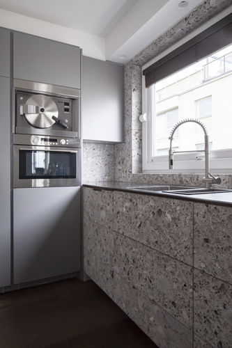 Piastrella in marmo - MODERN - VAN DEN WEGHE - opaca / da cucina / da pavimento
