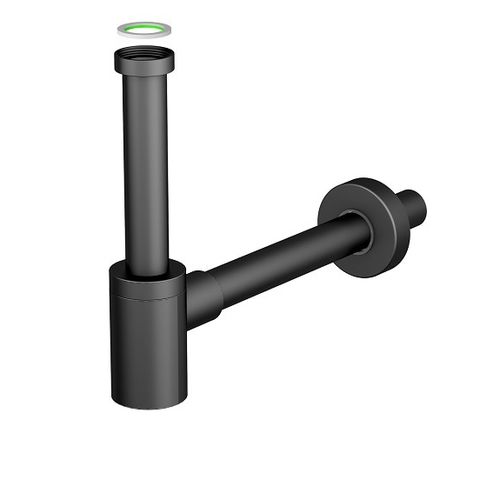 Sifone per lavabo in acciaio inossidabile - 0521BL32K9 - BONOMINI S.R.L. - nero