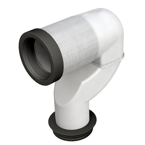 Raccordo per stanza da bagno - CIVITAS 8530UN90C0 - BONOMINI S.R.L. - per WC / in plastica / in TPE